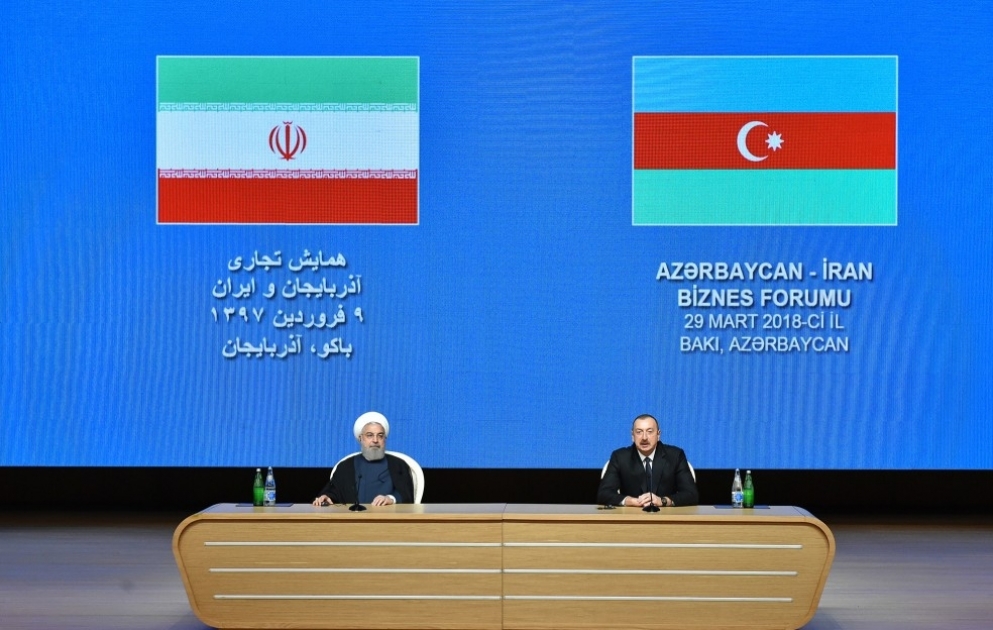 Aserbaidschanisch-iranisches Wirtschaftsforum in Baku