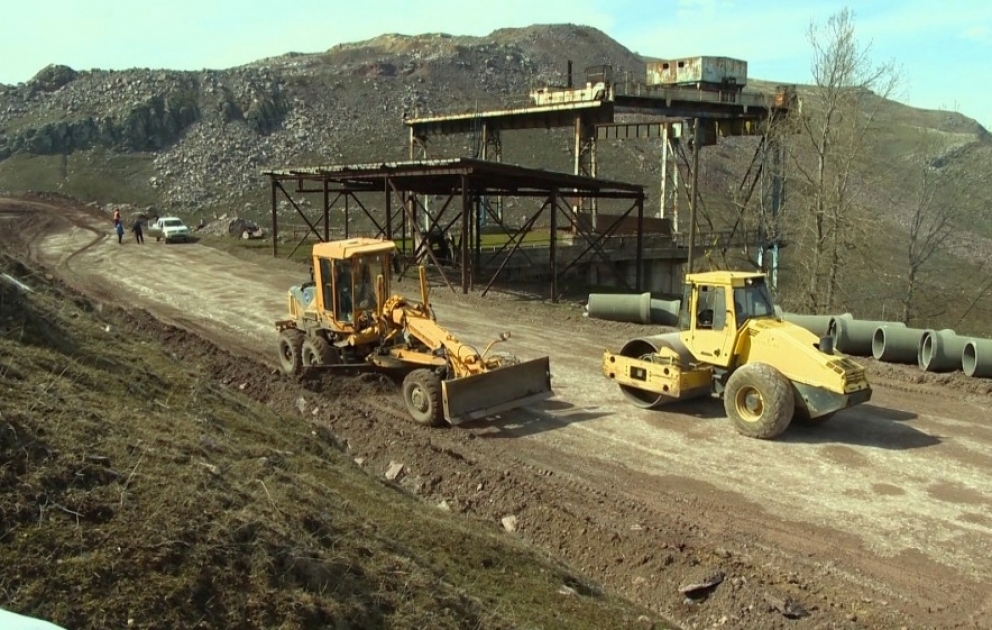 Daşkəsən-Əmirvar-Qabaqtəpə yolu yenidən qurulur