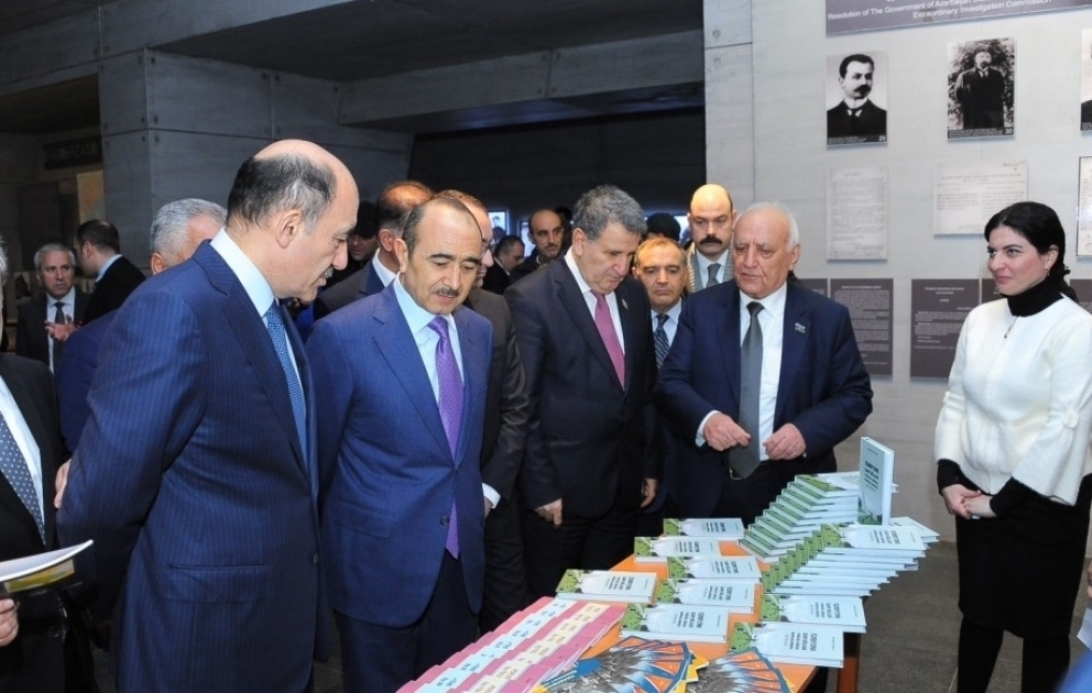 Qubada 31 mart soyqırımı ilə bağlı foto və kitab sərgisi açılıb