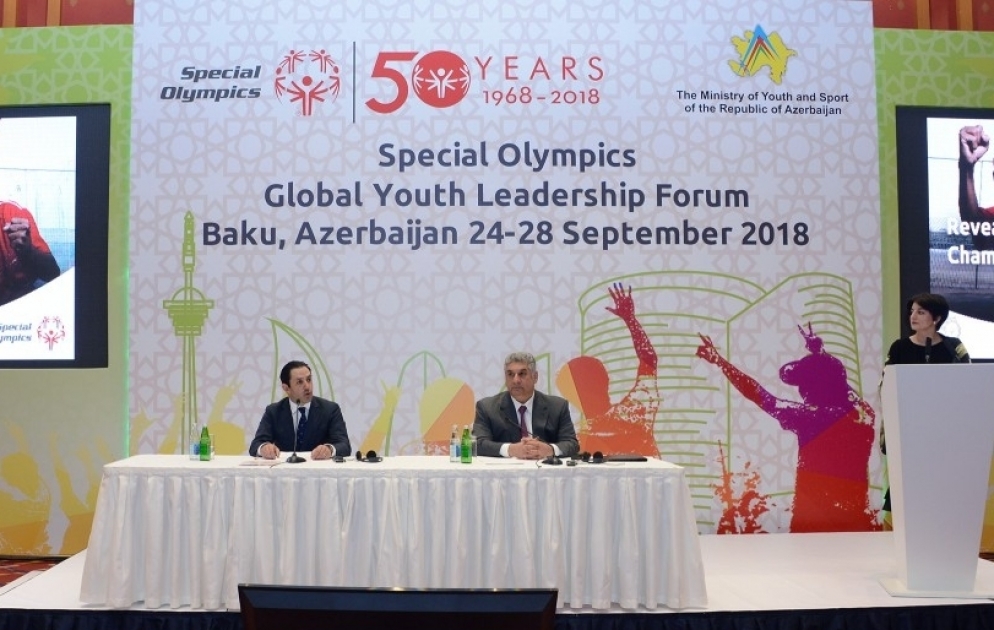 Bakı Xüsusi Olimpiya Gənc Liderlərinin Qlobal Forumuna ev sahibliyi edəcək