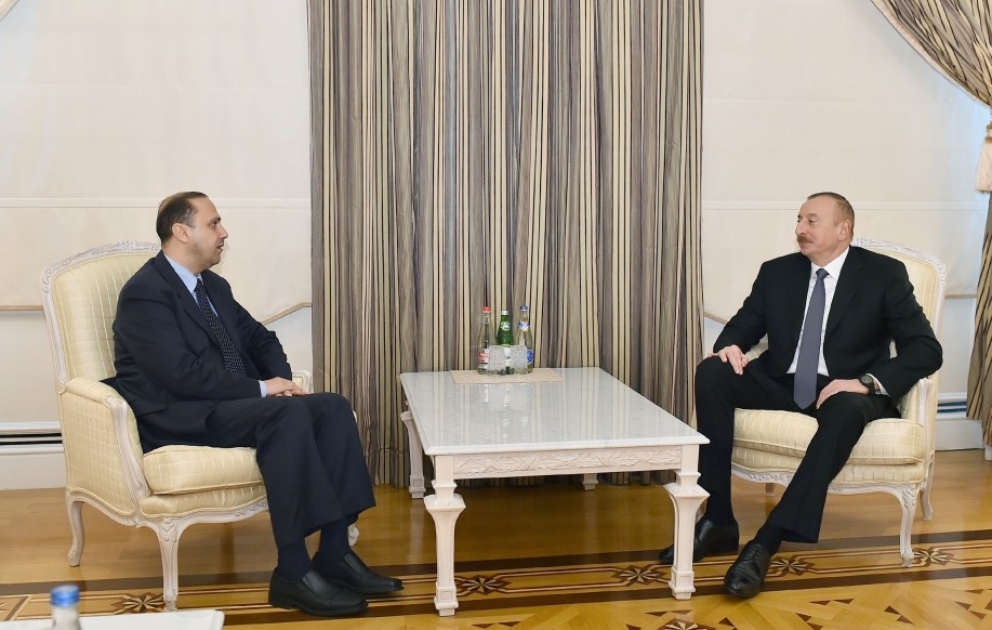Entretien du président Ilham Aliyev avec le ministre d’Etat jordanien pour les affaires médiatiques et la communication