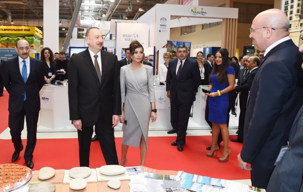 President Ilham Aliyev viewed 17th Azerbaijan International Travel and Tourism Fair, AITF 2018