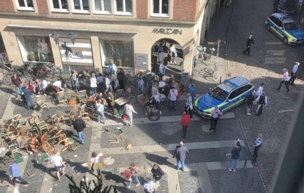 Almaniyada terror: 3 ölü, 50 yaralı