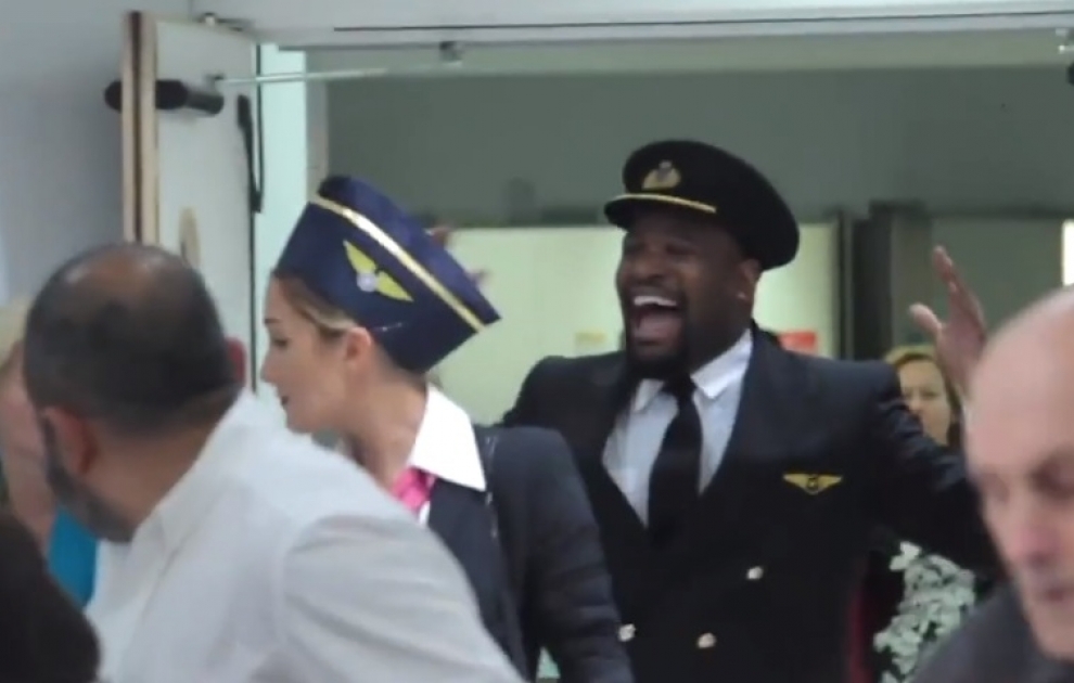 New pilot celebrates landing first plane