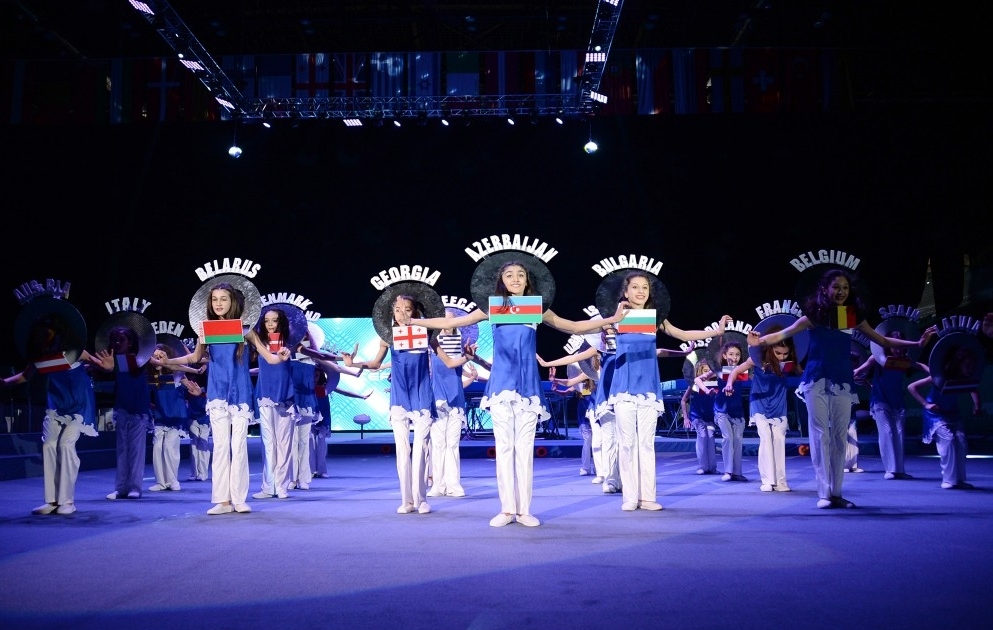 Bakıda keçirilən batut gimnastikası, ikili mini-batut və tamblinq üzrə 26-cı Avropa çempionatının təntənəli açılışı olub
