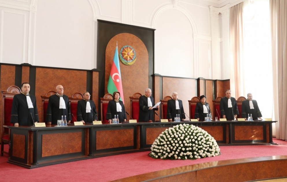 Konstitusiya Məhkəməsi Azərbaycan Respublikası Prezidenti seçkilərinin yekunlarını elan edib