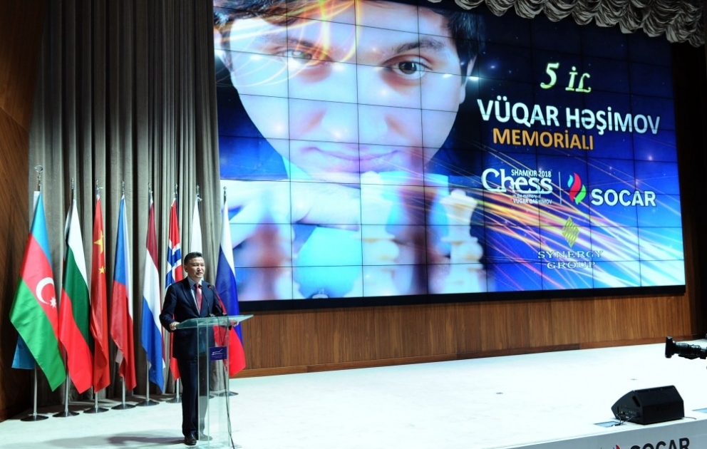 Şəmkirdə Vüqar Həşimov memorialının təntənəli açılış mərasimi olub
