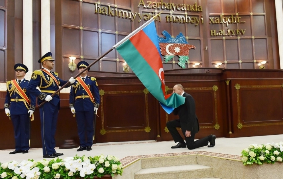 Vidéo - Cérémonie d’investiture du président Ilham Aliyev au Milli Medjlis