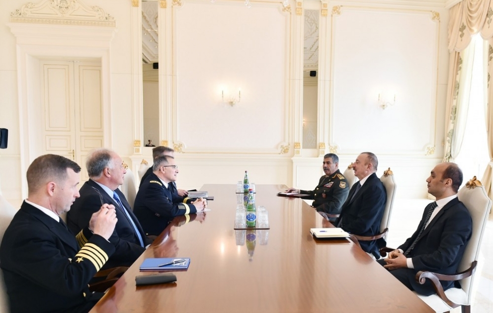 Rencontre du président de la République avec une délégation de l’OTAN