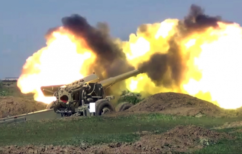 Rocket and artillery units conducted tactical exercises