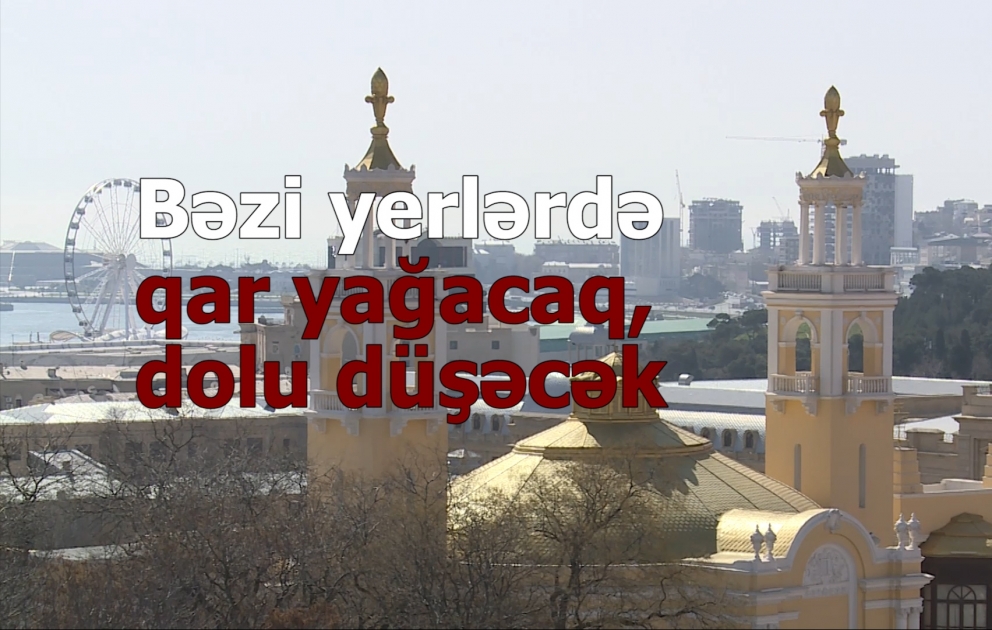 Sabah yağış yağacaq