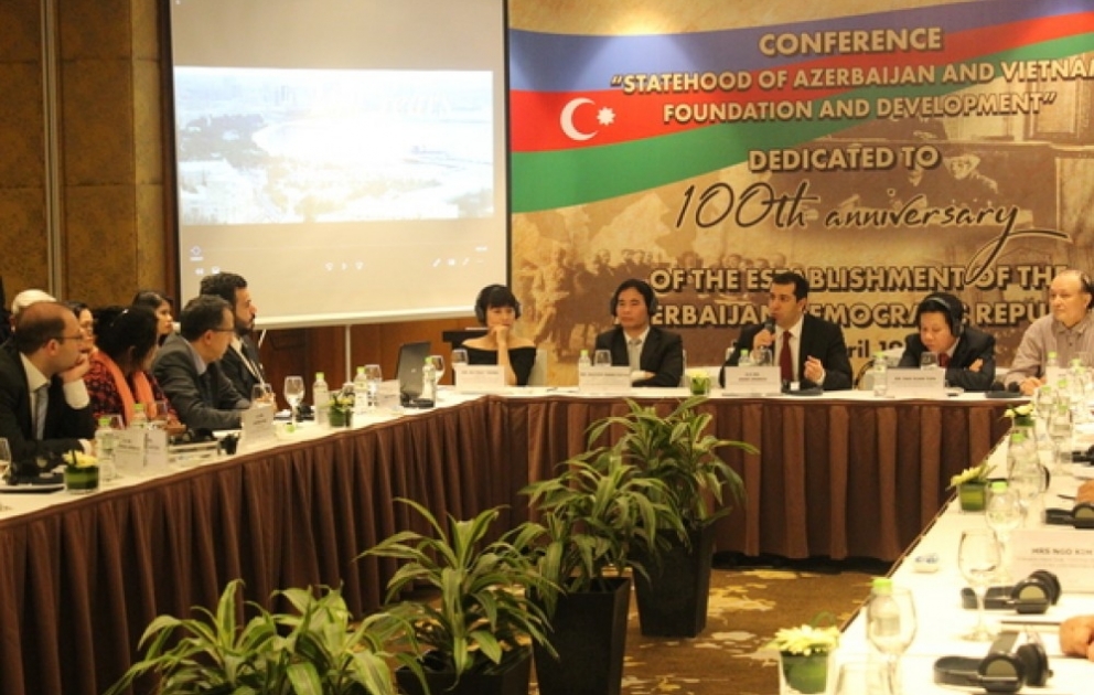 Hanoyda “Azərbaycan və Vyetnamın dövlətçiliyi: yaranma və inkişaf” adlı konfrans keçirilib