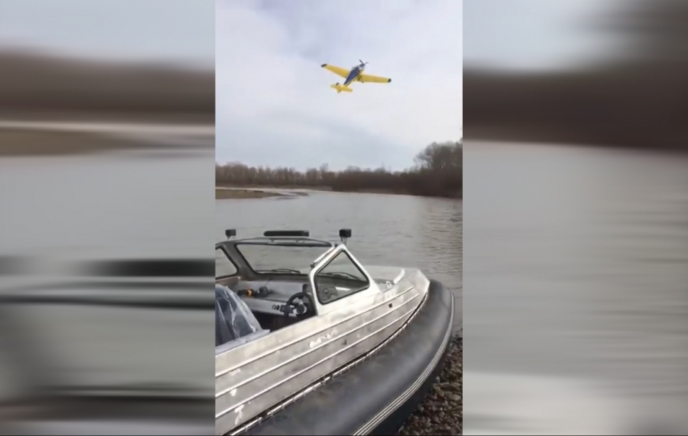 Момент крушения самолета в Хакасии попал на видео