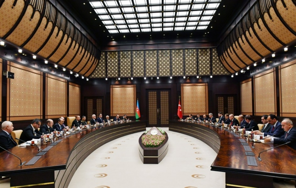 Azərbaycan-Türkiyə Yüksək Səviyyəli Strateji Əməkdaşlıq Şurasının VII iclası keçirilib