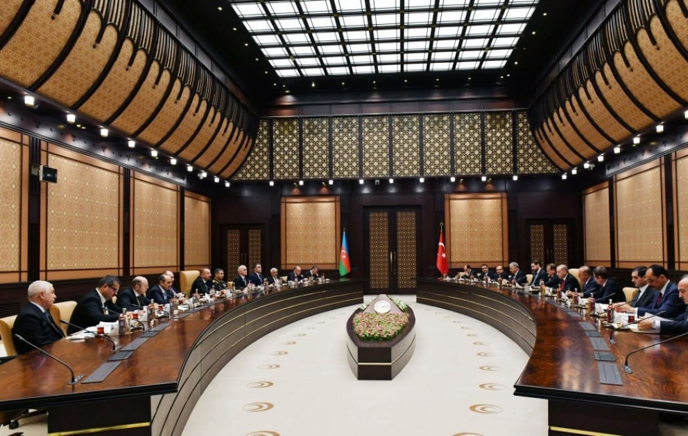 VII. Sitzung des aserbaidschanisch-türkischen hochrangigen strategischen Kooperationsrates in Ankara