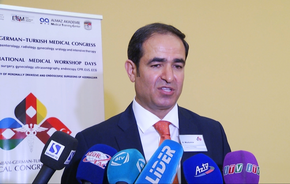 Azərbaycan bir çox sahələrdə olduğu kimi tibb sahəsində keçirilən beynəlxalq tədbirlərin mərkəzinə çevrilib