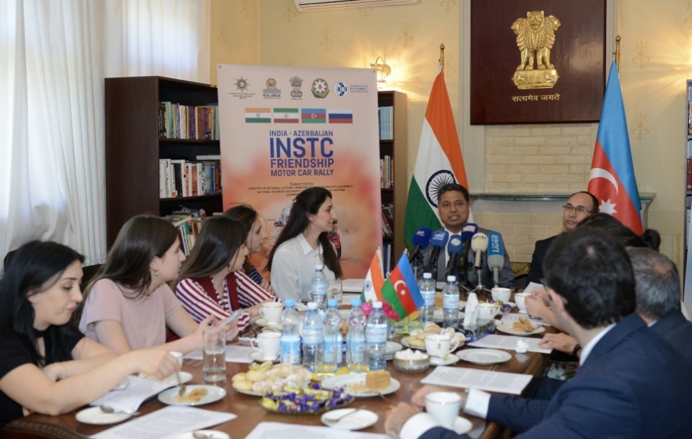 Hindistan "Şimal-Cənub" Beynəlxalq Nəqliyyat Dəhlizinin tanıdılması məqsədilə avtoyürüş təşkil edir