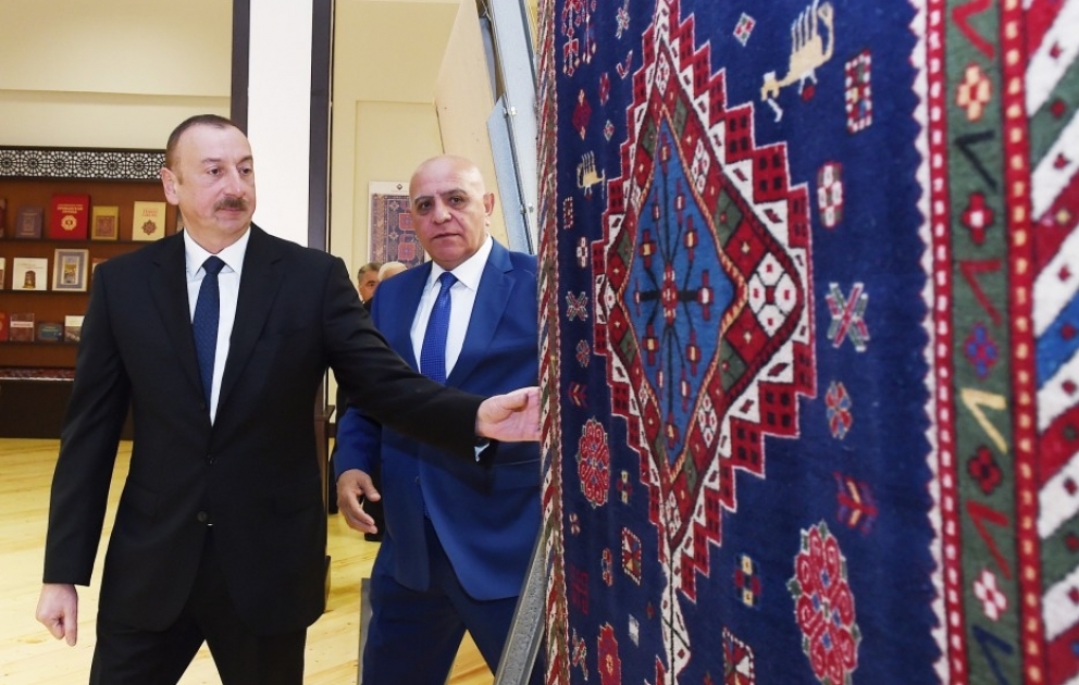 Le président Ilham Aliyev participe à l’inauguration de la filiale de Khatchmaz de la Société «Azerkhaltcha»