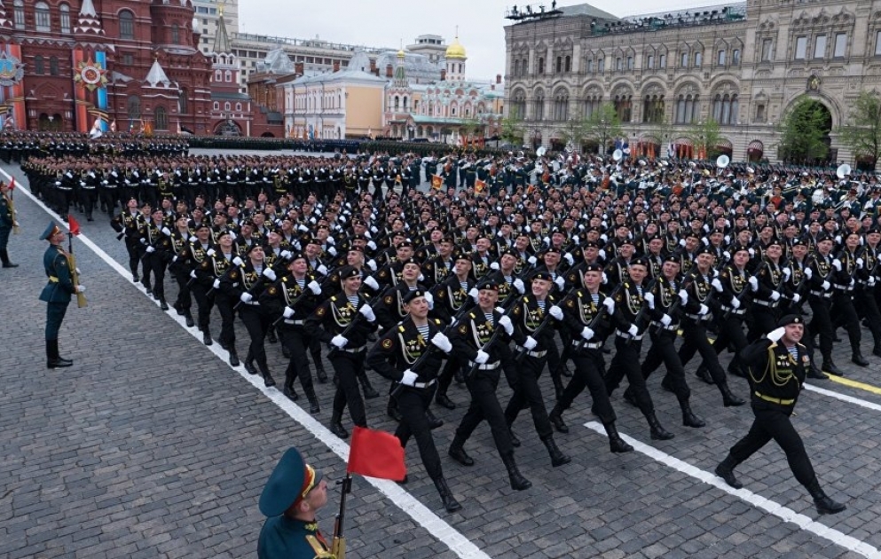 Une parade militaire organisée à Moscou à l’occasion du Jour de la Victoire sur le fascisme