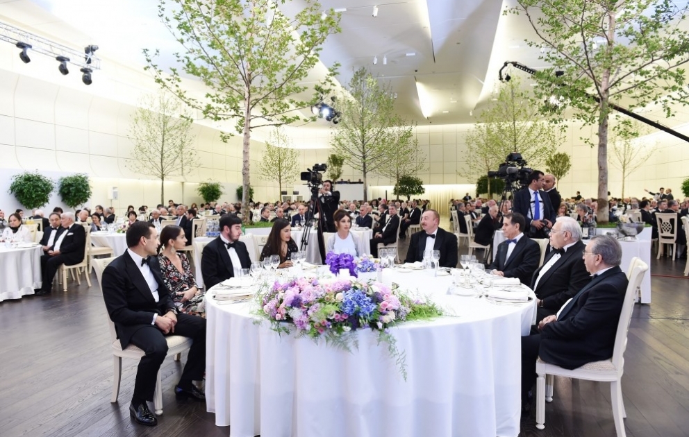 President Ilham Aliyev attended solemn ceremony to mark 95th anniversary of national leader Heydar Aliyev