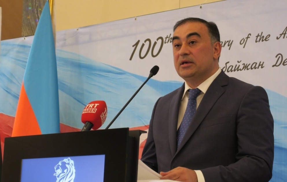 Astanada Azərbaycan Xalq Cümhuriyyətinin 100 illiyi ilə bağlı rəsmi qəbul keçirilib