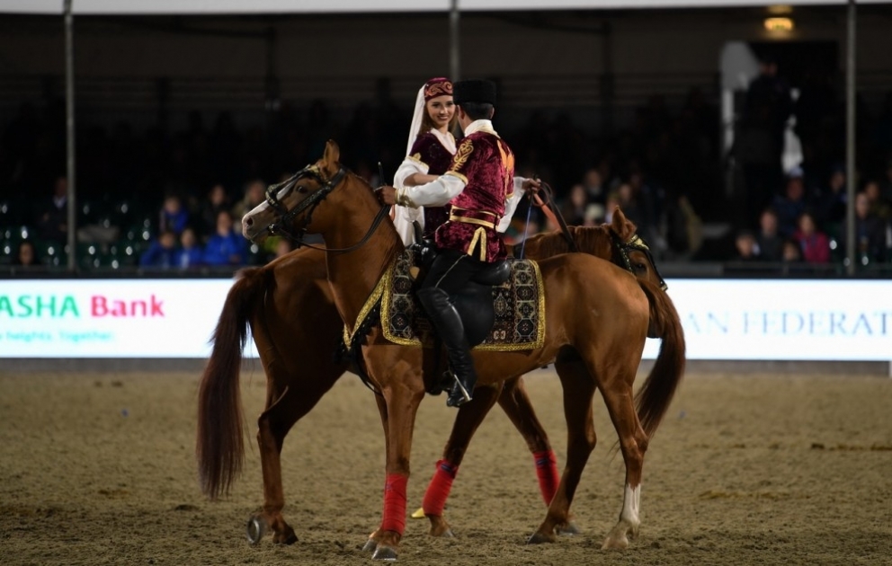 Les «Chevaliers» azerbaïdjanais présentent un show spectaculaire en Angleterre