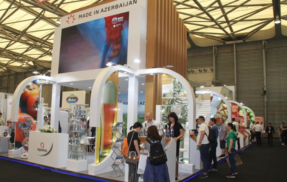 Azərbaycan məhsulları “Sial China 2018” sərgisində nümayiş etdirilir