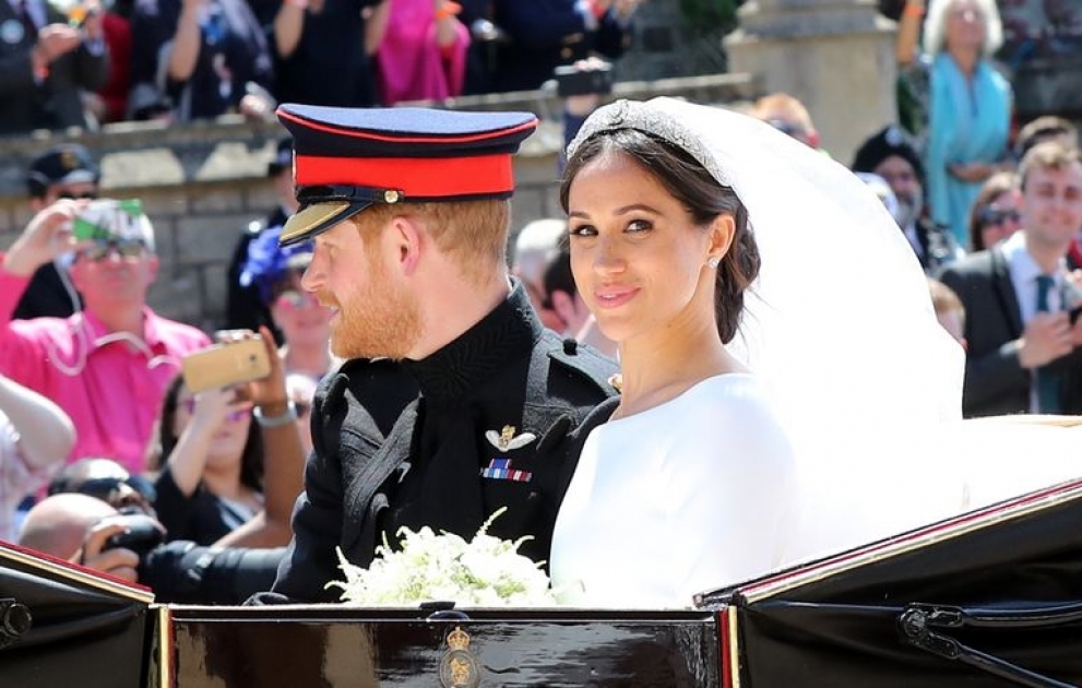 Prinz Harry bekannt, hat heute seine Meghan geheiratet