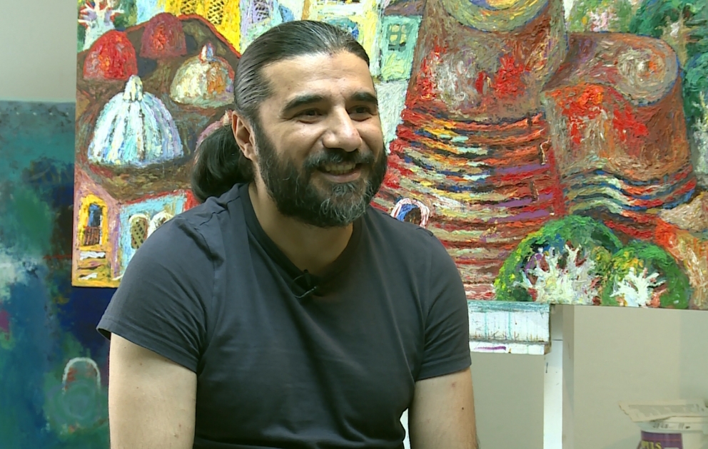 Rəssam Anar Hüseynzadə: Obrazı və ya mövzunu kətan üzərində iş prosesi zamanı axtarıram