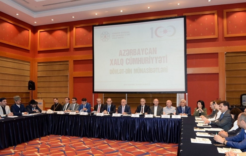 Bakıda “Azərbaycan Xalq Cümhuriyyəti: dövlət-din münasibətləri” mövzusunda konfrans keçirilib
