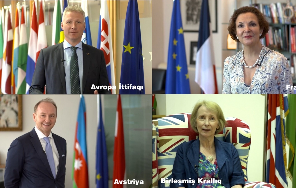 Les ambassadeurs des pays européens adressent leurs vœux aux Azerbaïdjanais en langue azerbaïdjanaise