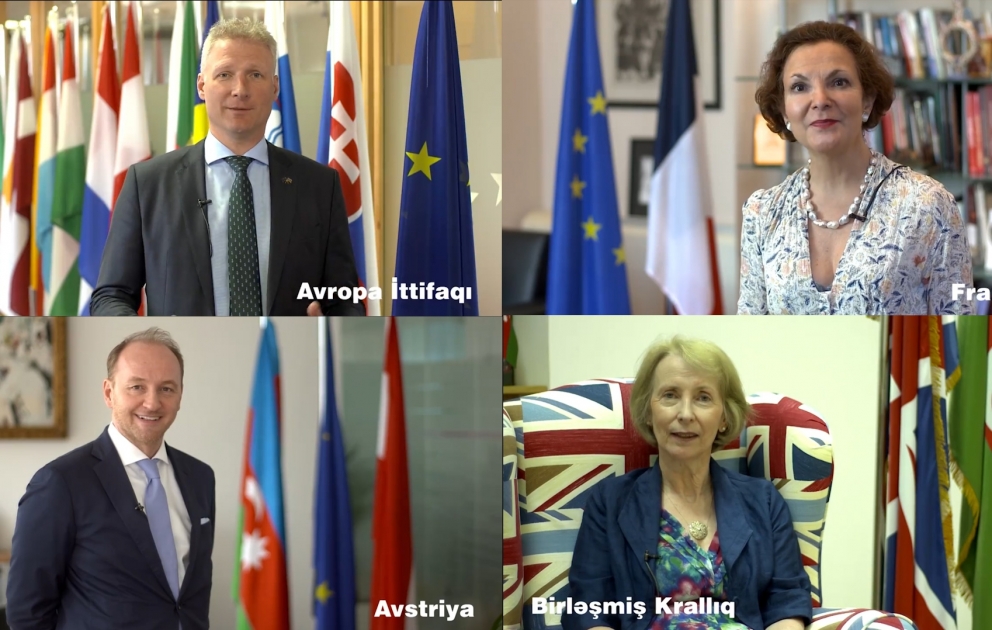 European Union ambassadors congratulate Azerbaijani people in Azerbaijani language