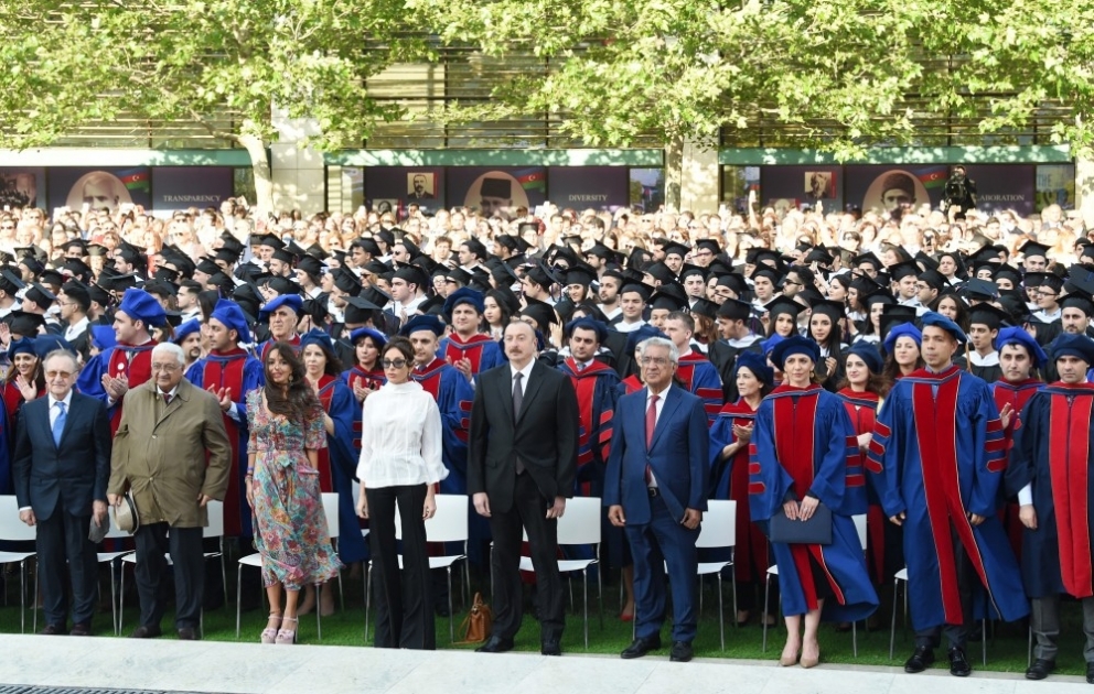 President Ilham Aliyev attended commencement ceremony at ADA University