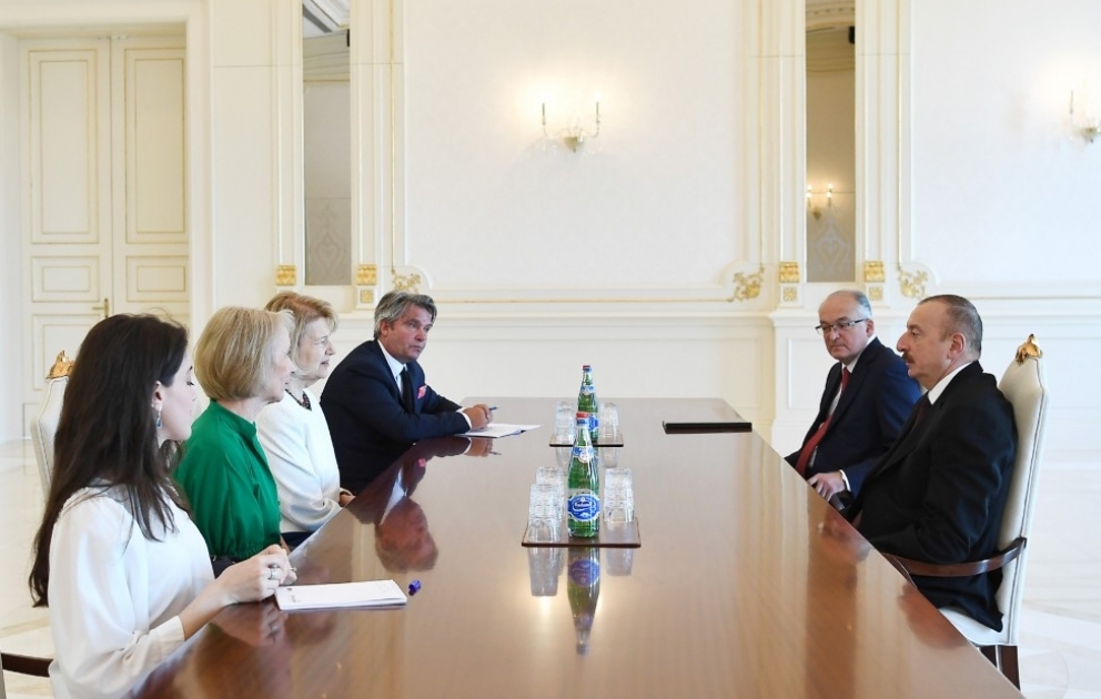 President Ilham Aliyev received UK Prime Minister's Trade Envoy to Azerbaijan