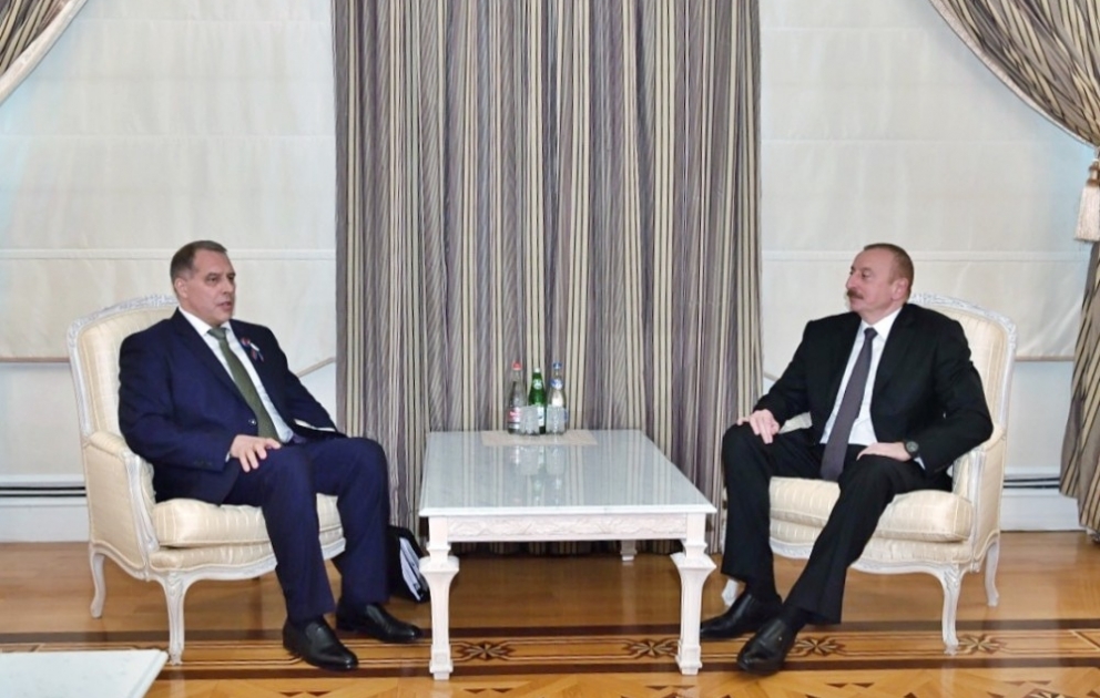 Präsident Ilham Aliyev empfängt Generalsekretär des Forums gasexportierender Länder