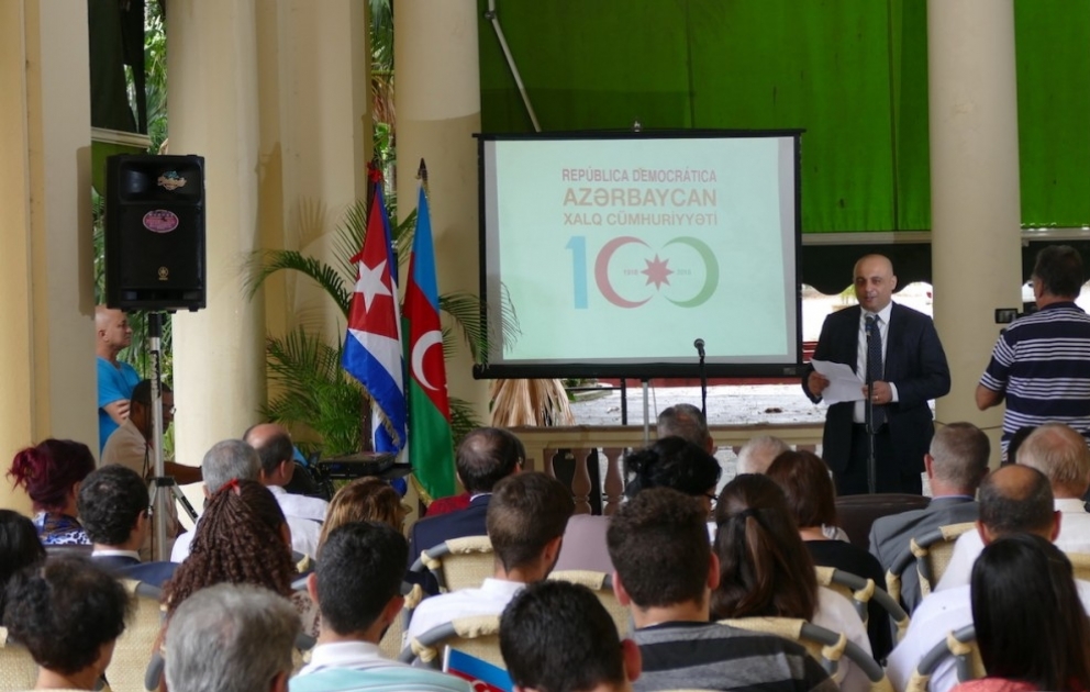 Kubada Azərbaycan Xalq Cümhuriyyətinin yaradılmasının 100 illik yubileyi qeyd edilib
