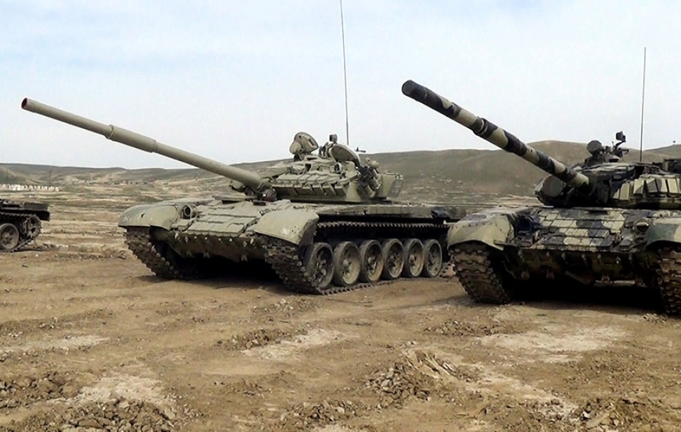 The competition for the commander of the best tank company is held