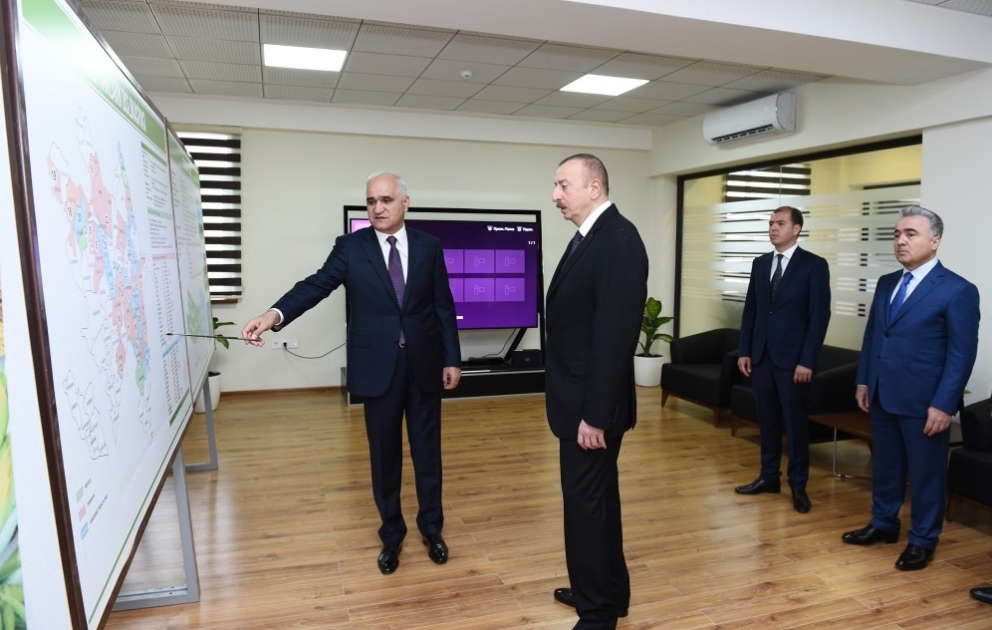 Prezident İlham Əliyev Goranboyda “Region Agropark”ın açılışında iştirak edib