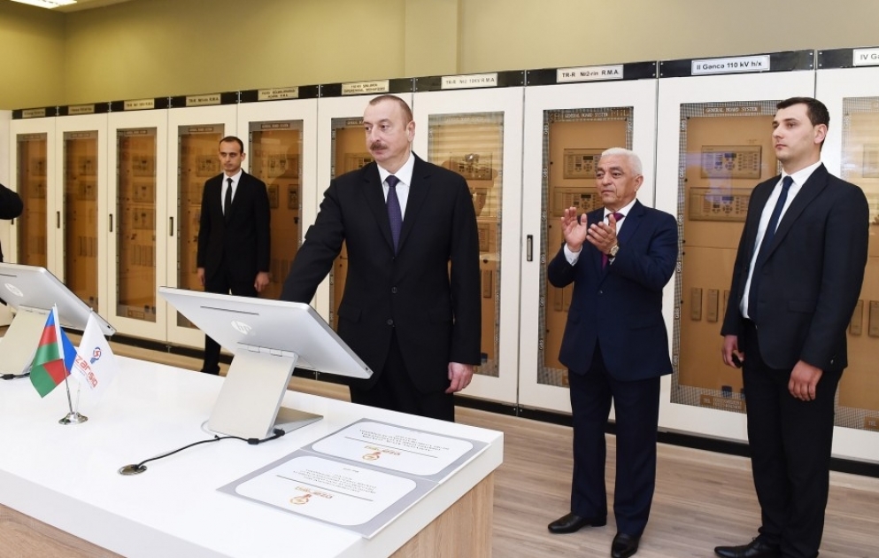 President Ilham Aliyev inaugurated Dalimammadli substation in Goranboy