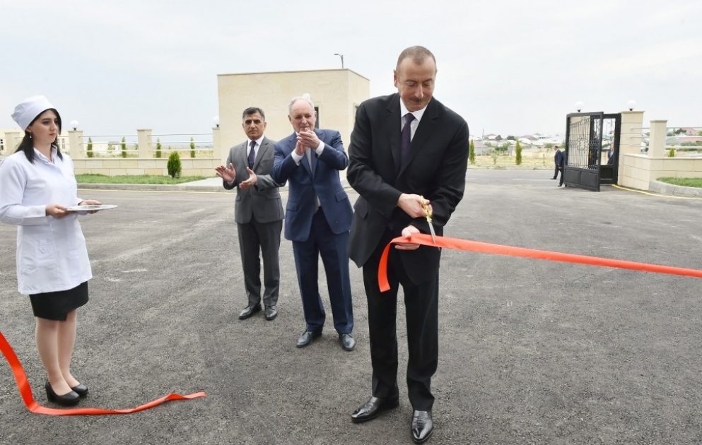 L’Hôpital central de Naftalan ouvre ses portes