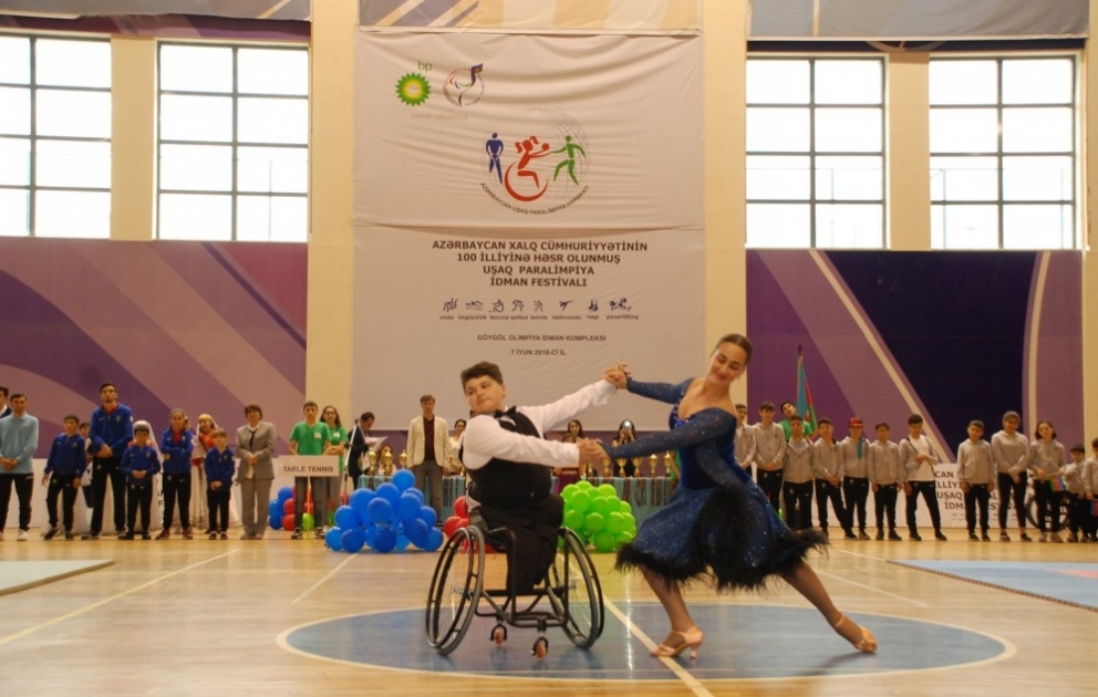 Göygöldə Uşaq Paralimpiya İdman Festivalına start verilib