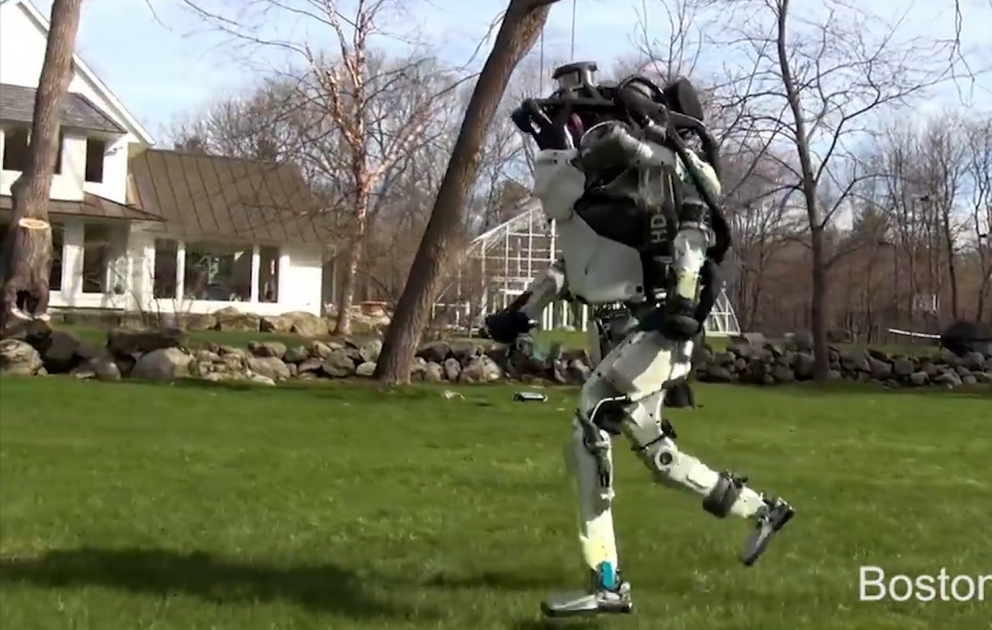 Getting some air atlas boston dynamics run and jump