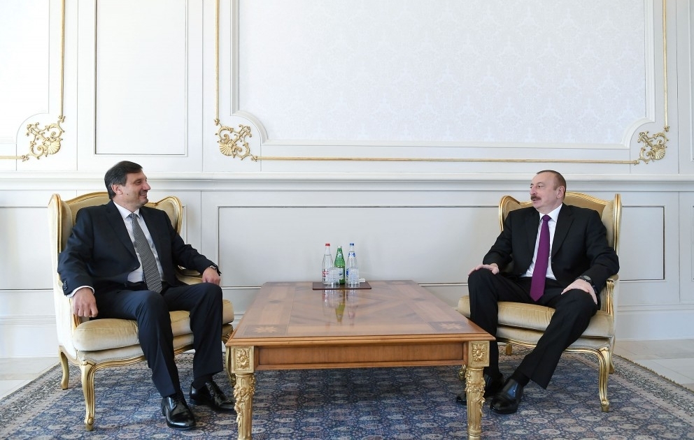 Staatspräsident Ilham Aliyev empfängt neuen Botschafter von Bulgarien
