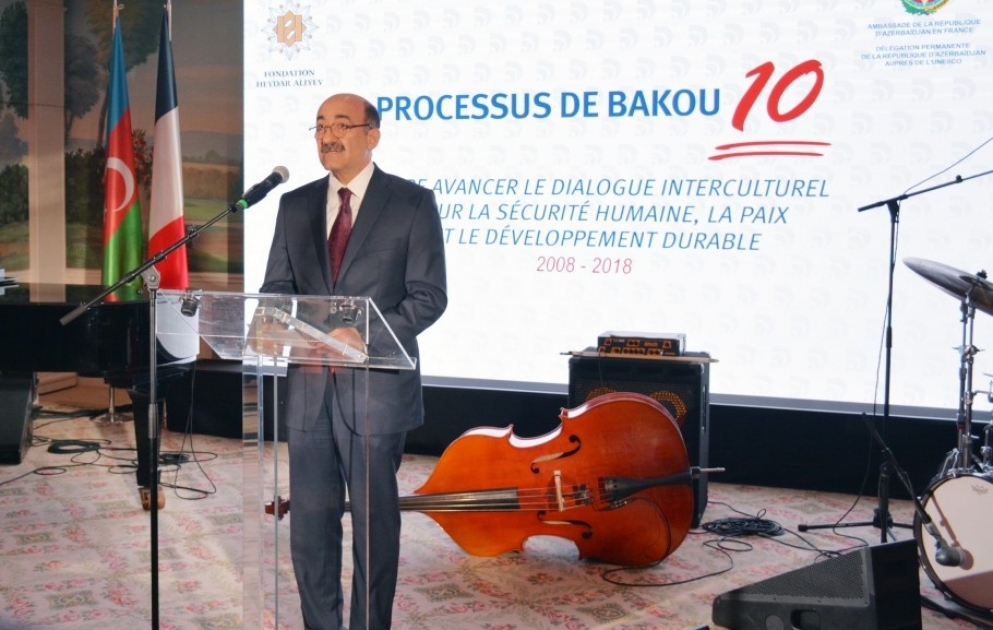 Parisdə “Bakı Prosesi”nin 10 illik yubileyi qeyd edilib
