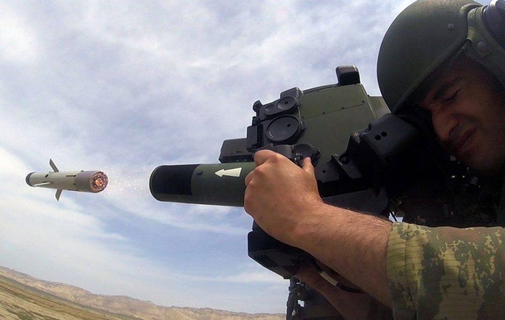 Missile units conducts practical firing exercises