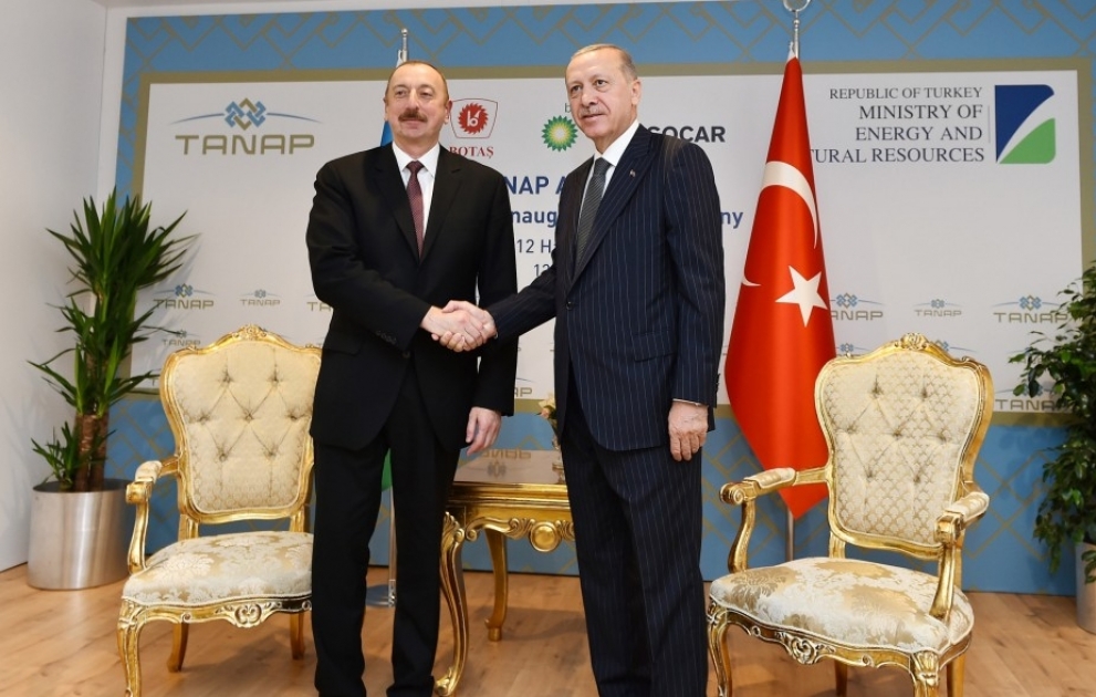 President Ilham Aliyev met with Turkish President Recep Tayyip Erdogan in Eskisehir