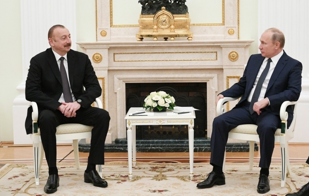 Les présidents azerbaïdjanais et russe s’entretiennent à Moscou