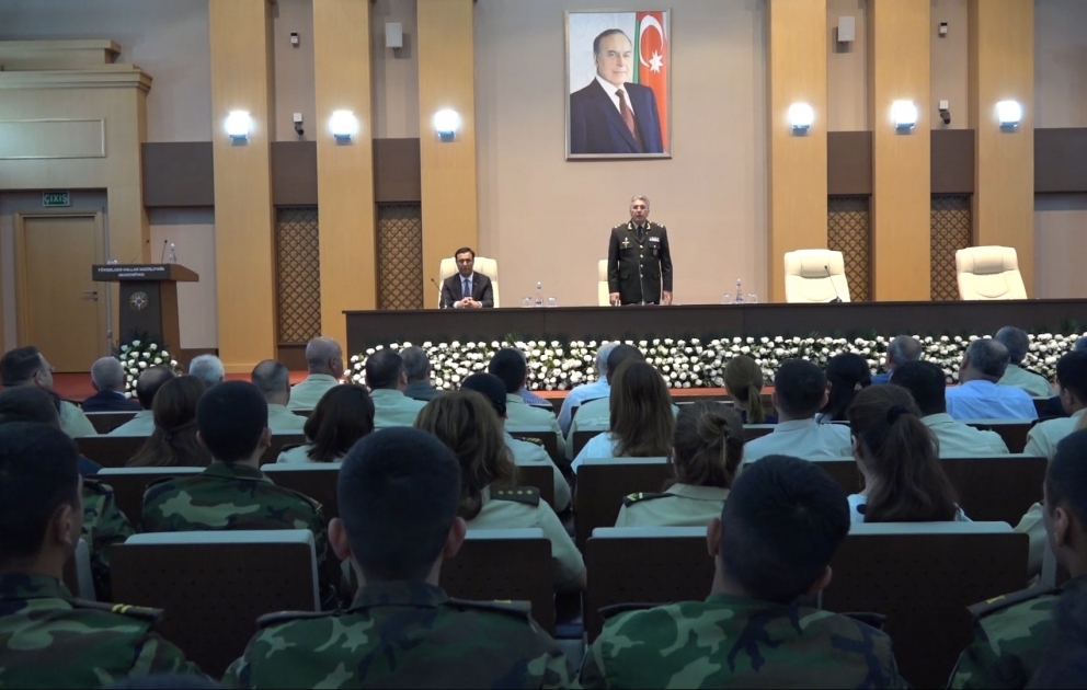 FHN-nin Akademiyasında Milli Qurtuluş Gününə həsr olunan tədbir keçirilib
