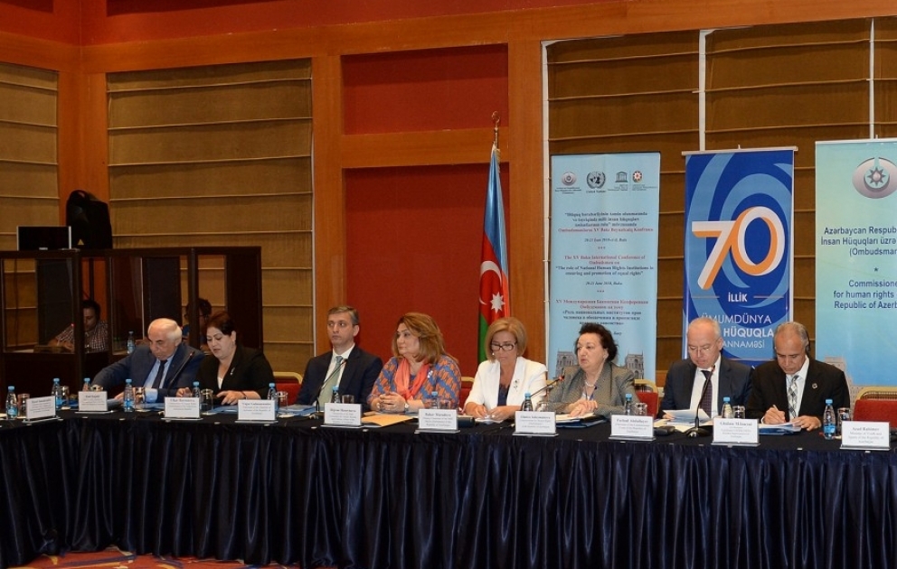 La XVe Conférence internationale des ombudsmans débute à Bakou