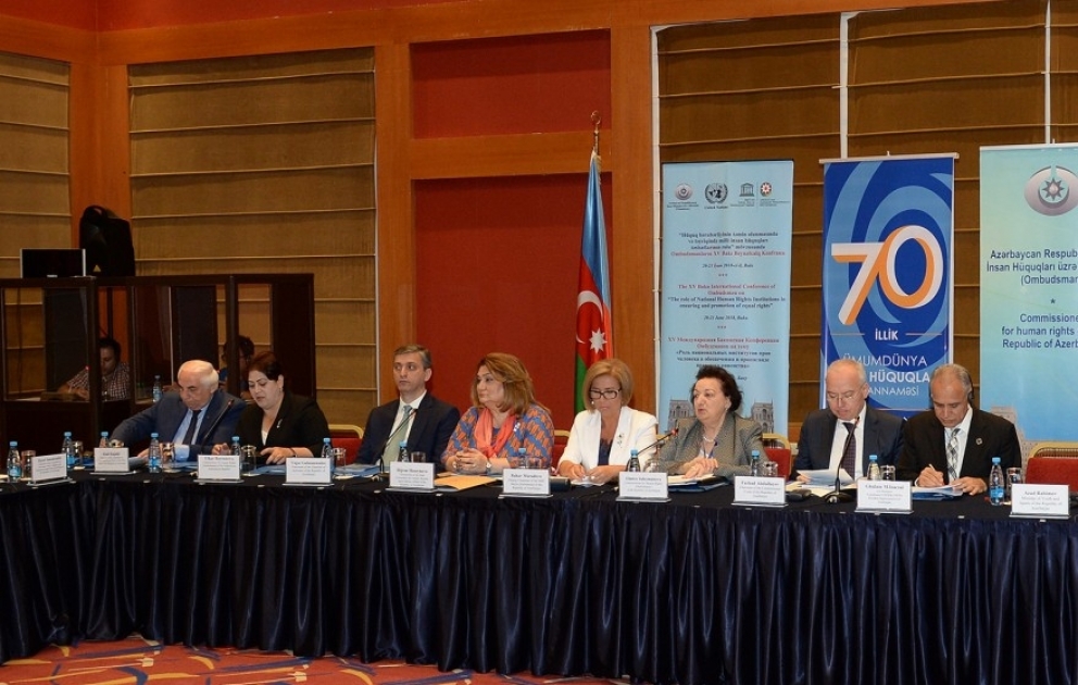 15th International Conference of Ombudspersons kicks off in Baku